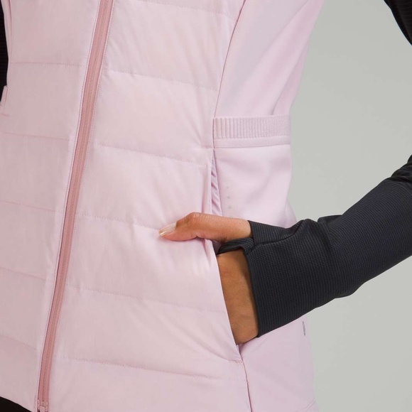 Lululemon Down for it All Vest (Size 6) in Pink Peony NWT - Picture 6 of 6